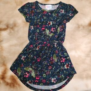 Lularoe Girls Floral Dress